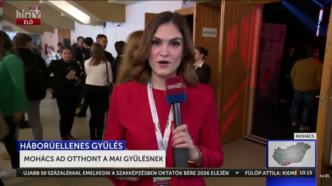 Márkus Hanna jelenti: sztárvendégek és politikusok a béke mellett