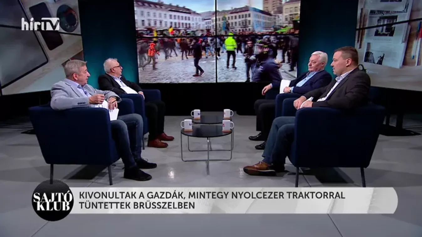 Ezért akarják eltakarítani az európai gazdákat – fajsúlyos téma került terítékre a Sajtóklubban
