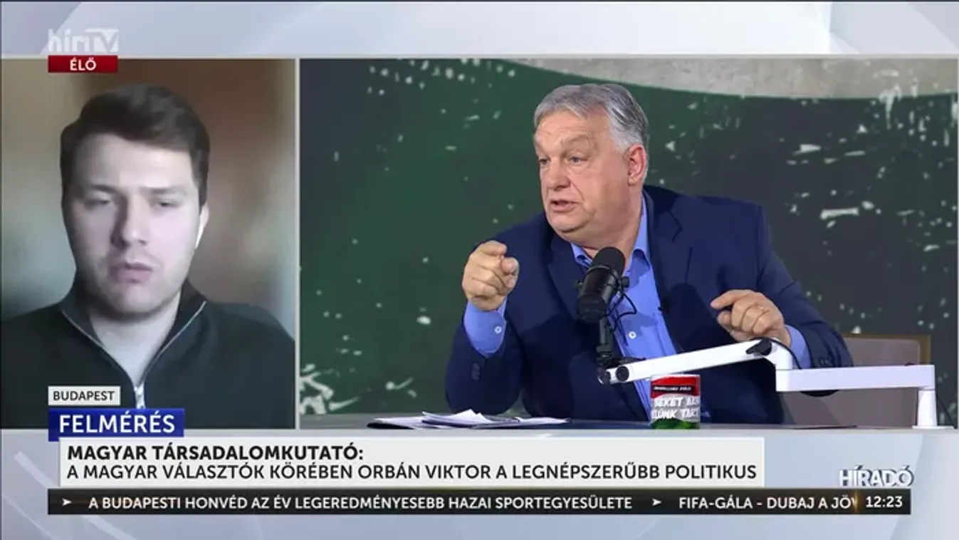 Magyar Társadalomkutató: A választók körében továbbra is Orbán Viktor a legnépszerűbb politikus