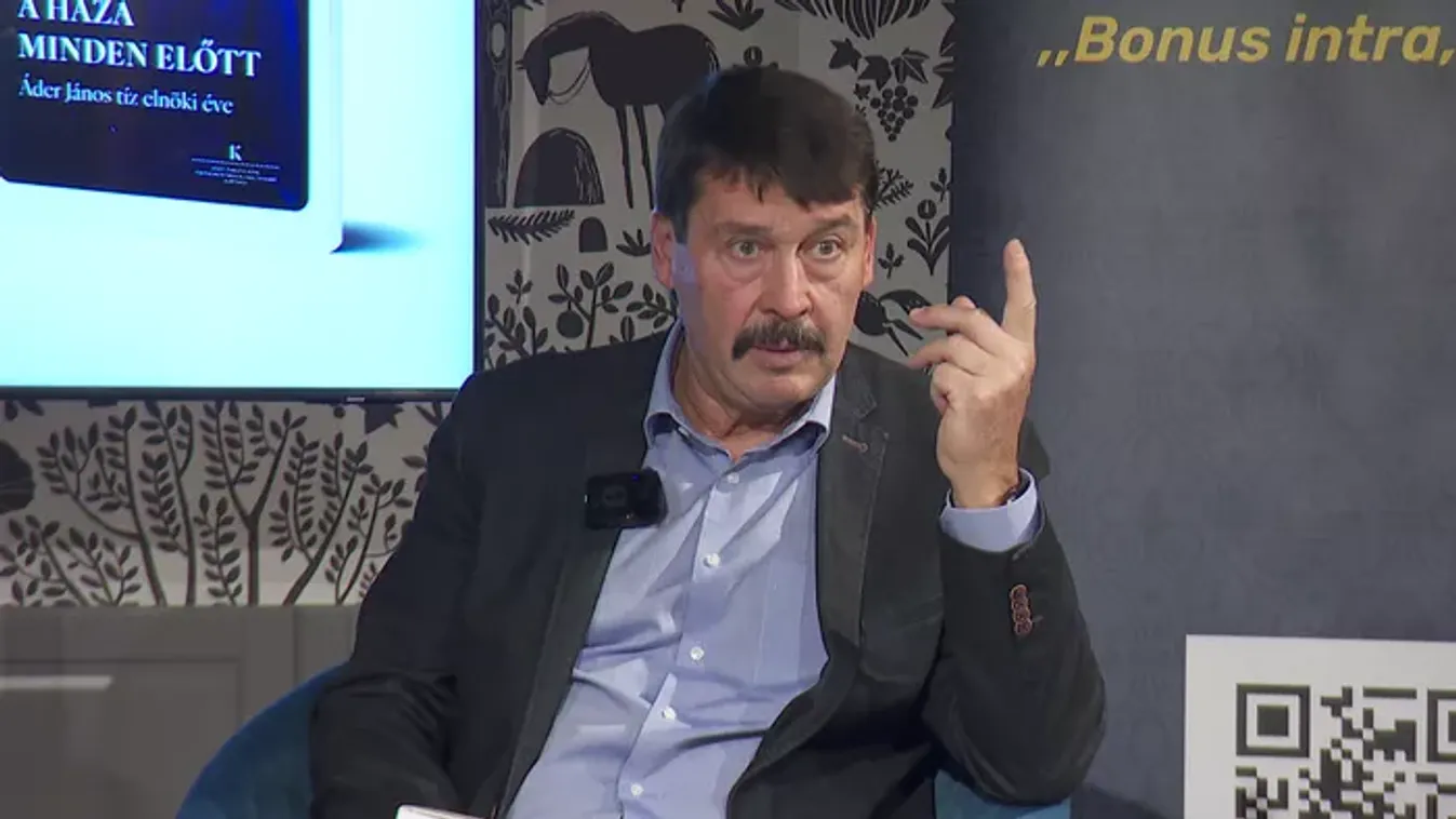 Bemutatták Áder János volt köztársasági elnök legújabb könyvét