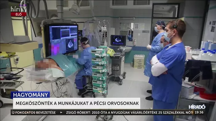 Arany pacemaker mentett életet Pécsett