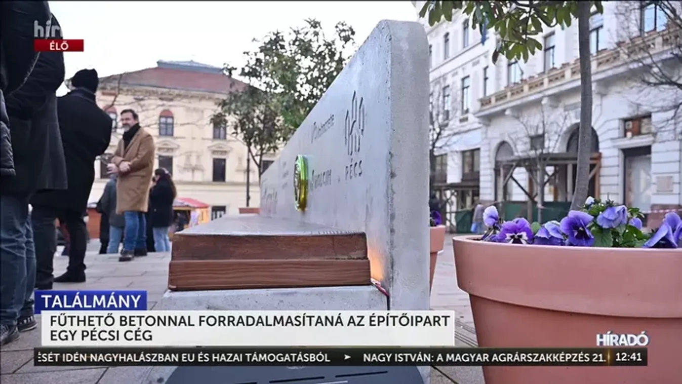 Fűthető betonnal forradalmasítaná az építőipart egy pécsi cég