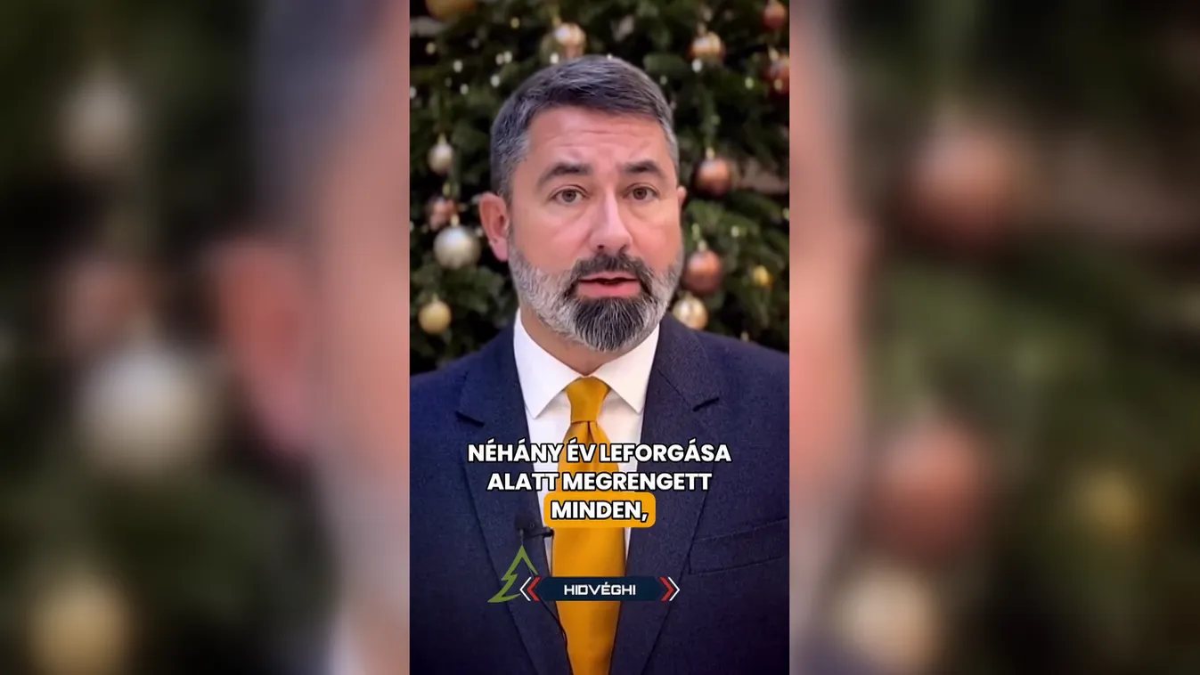 Hidvéghi Balázs: 2025-ben egyértelművé vált, hogy a béke és a biztonság lett a legnagyobb érték