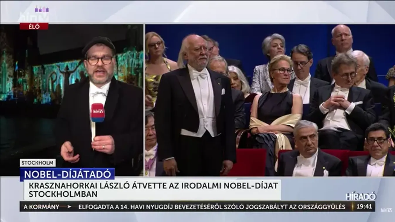 Krasznahorkai a csúcson: A svéd király is fejet hajtott a magyar író előtt