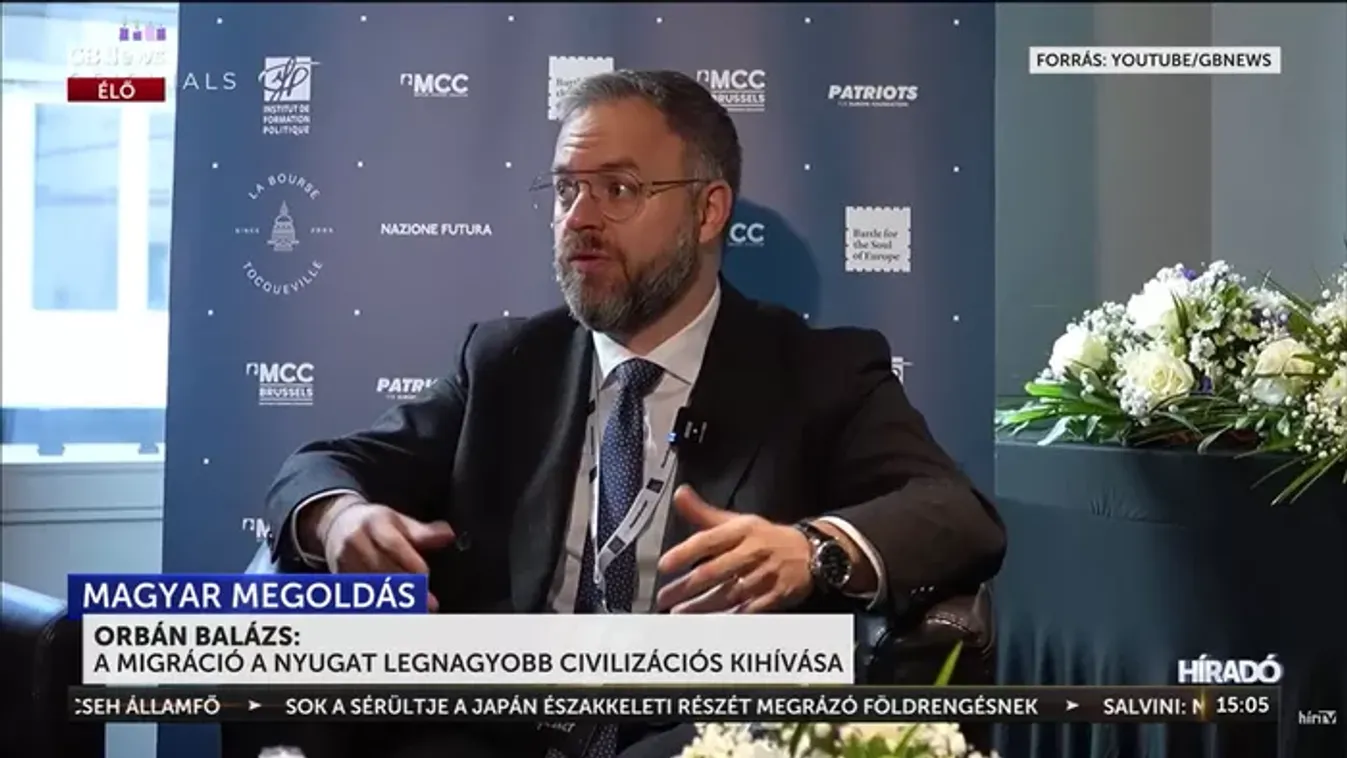 A liberális mese vége: Orbán Balázs a brit tévében mondta ki a kíméletlen igazságot