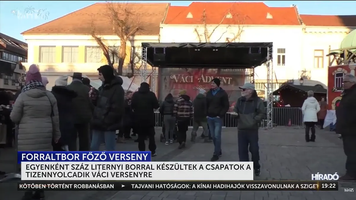 Egyenként száz liternyi borral készültek a csapatok a tizennyolcadik váci versenyre