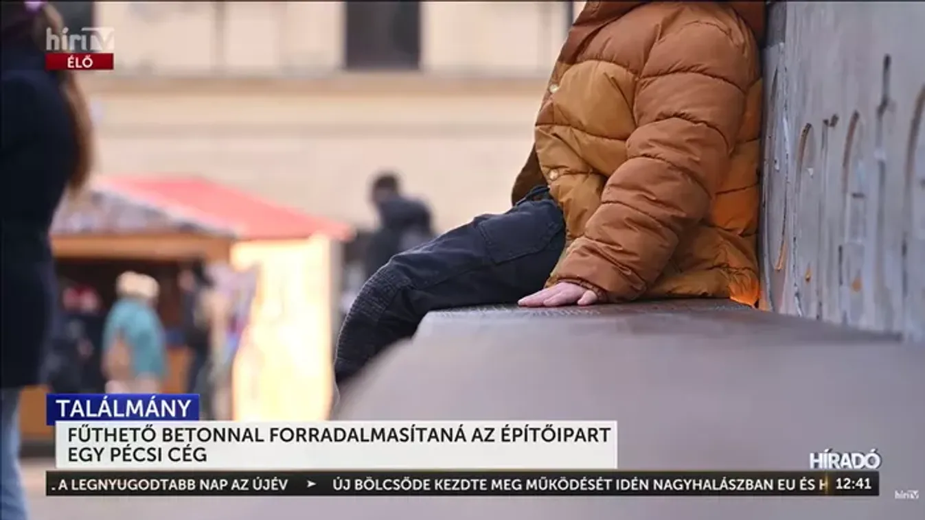 Fűthető betonnal forradalmasítaná az építőipart egy pécsi cég