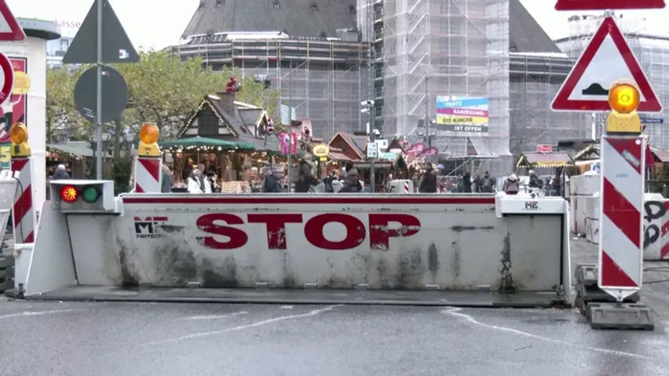 Fokozott a készültség az európai karácsonyi vásárokon