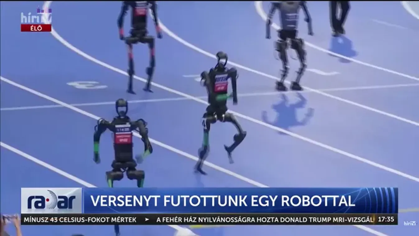 Versenyt futottunk egy robottal
