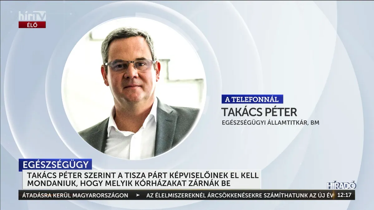 Legyenek karakánok a Tisza Párt képviselői és mondják meg, hogy melyik kórházakat zárnák be