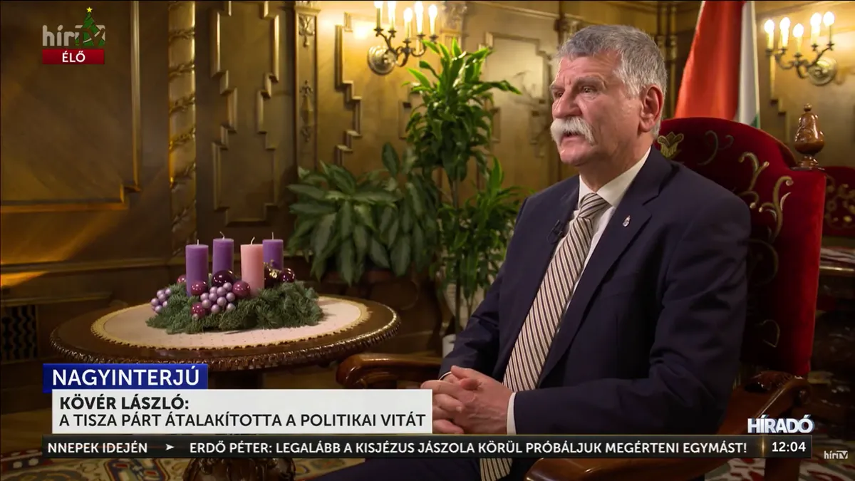 Kövér László: Magyar Péter a Gyurcsány által felhalmozott gyűlöletből építkezik