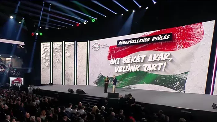 Több órás élő adással készül a HírTV a Digitális Polgári Körök háborúellenes gyűlésére