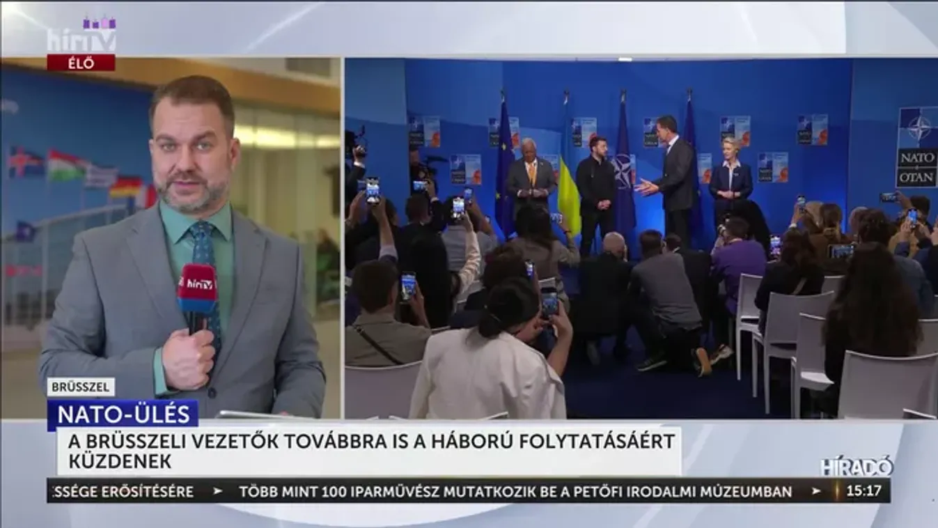 Háborús pszichózis Brüsszelben: Von der Leyenék szembemennek a békével