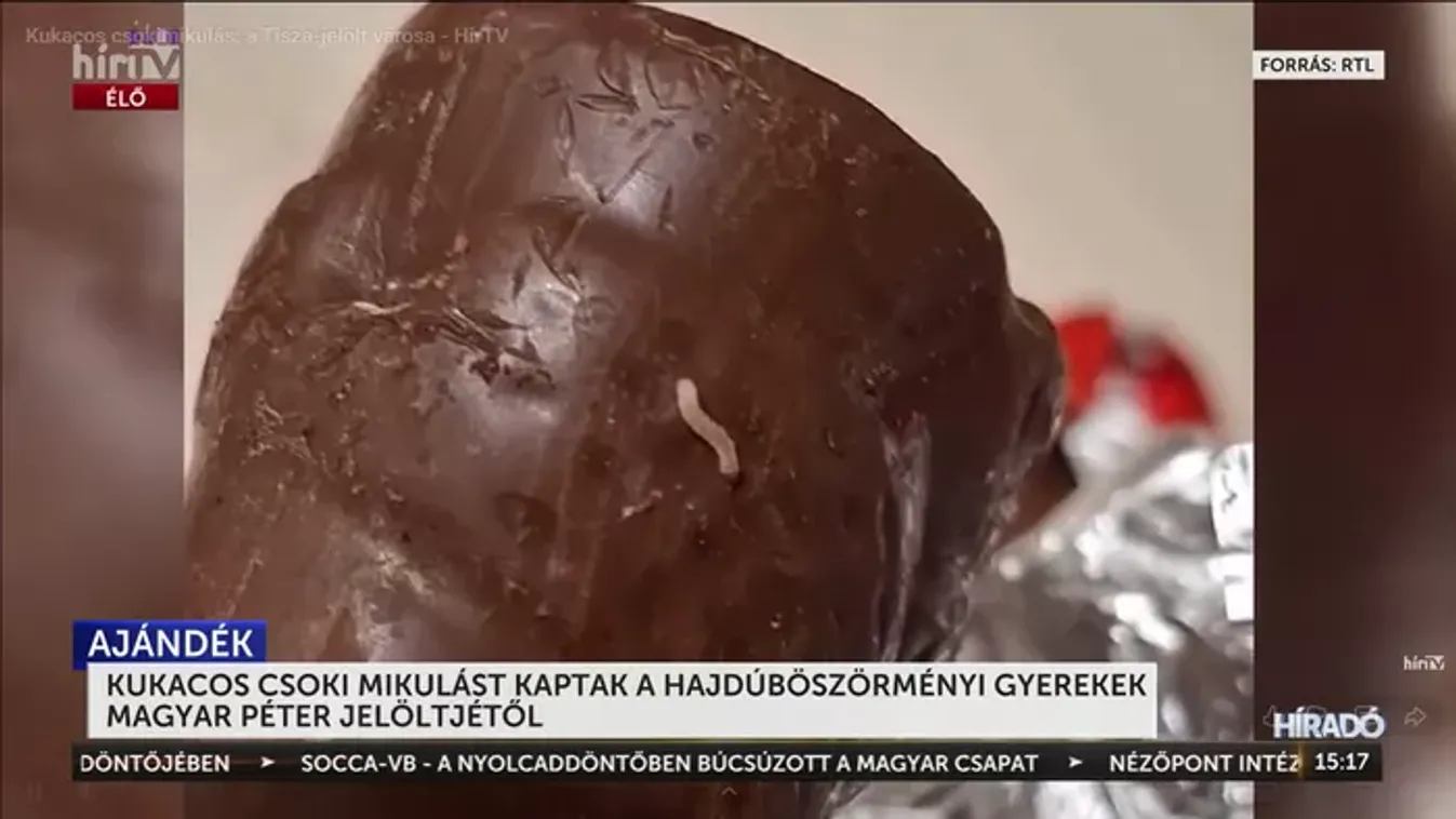 Kukacos csokimikulás: botrány a Tisza Párt jelöltjének városában