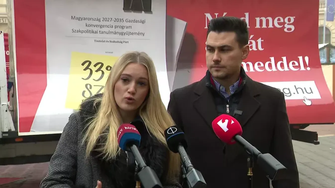 Figyelemfelkeltő kampányt indított a Nemzeti Ellenállás Mozgalom a Tisza adóterveiről