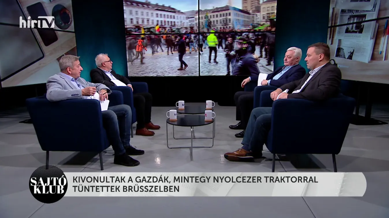 Ezért akarják eltakarítani az európai gazdákat – fajsúlyos téma került terítékre a Sajtóklubban