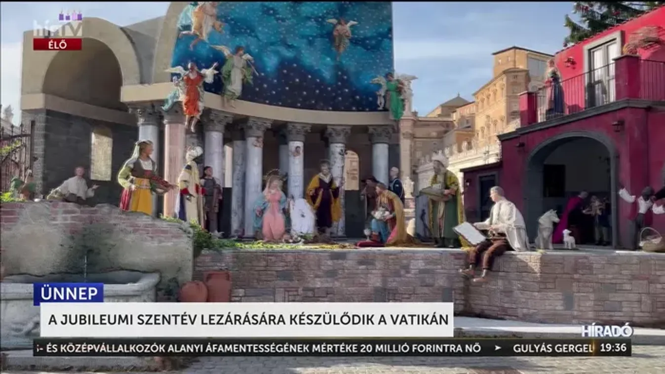 A jubileumi szentév lezárására készülődik a Vatikán