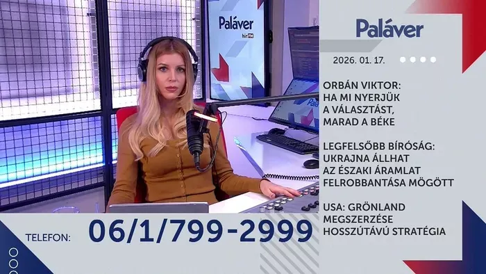A Paláver ismét a legforróbb hazai és nemzetközi témákat vitte képernyőre