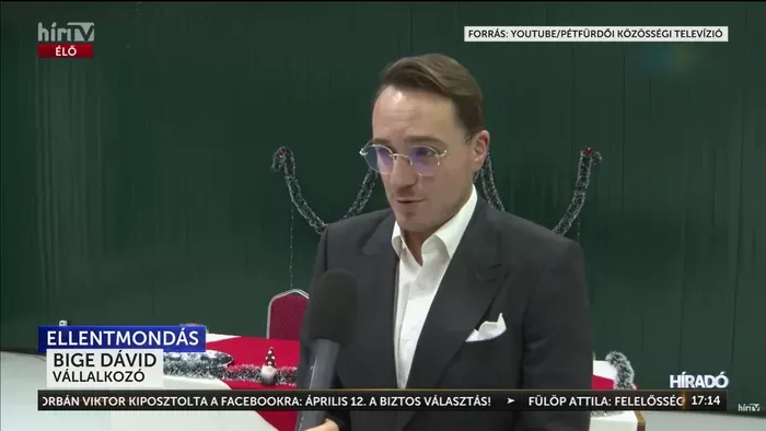 Bige-kamu: Nem politizál, csak pénzeli Magyar Pétert