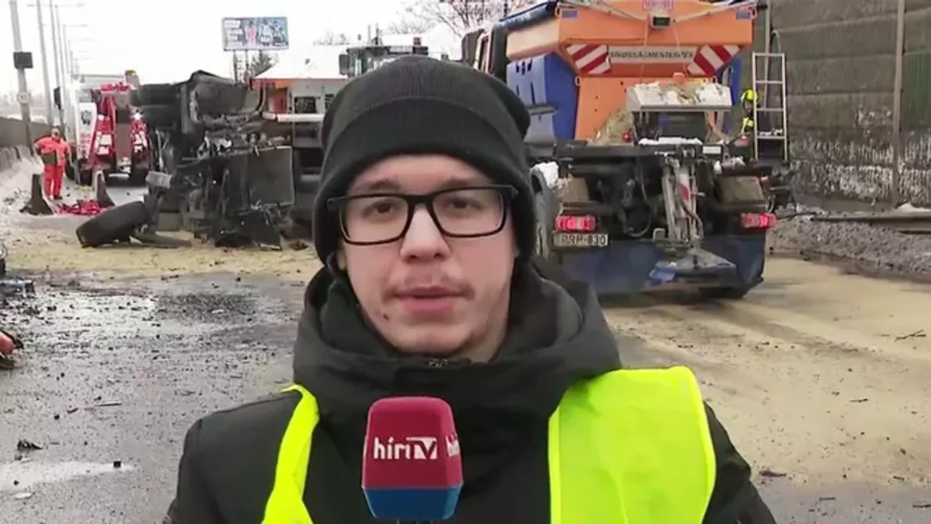 Óriási baleset az M3-as autópályán