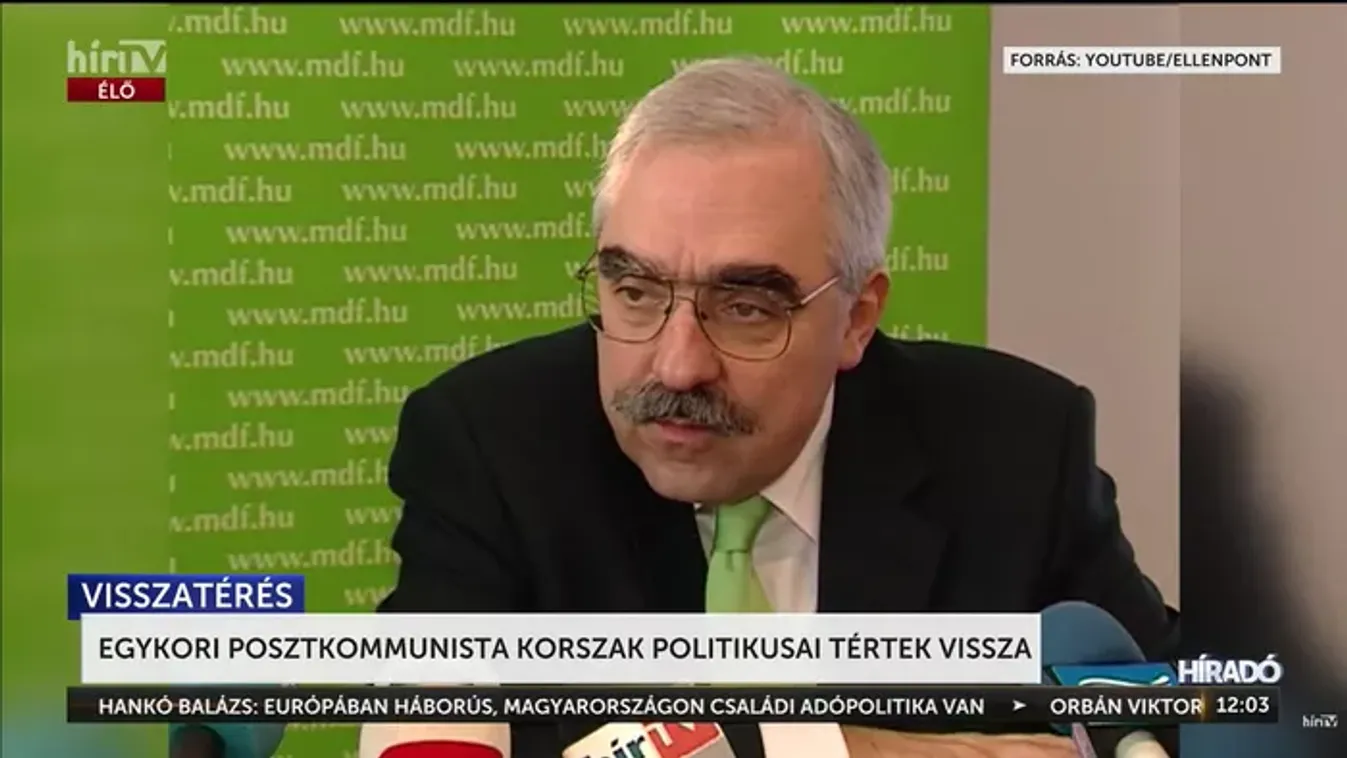 Az egykori posztkommunista korszak politikai dinoszauruszai tértek vissza