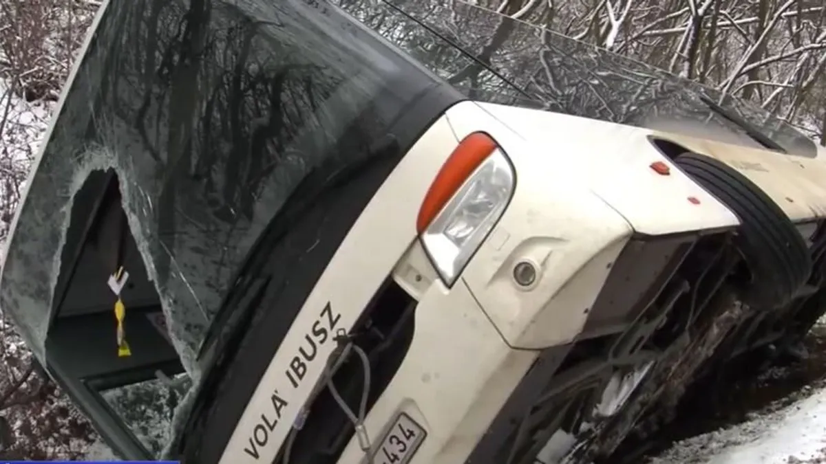 A hóhelyzet több balesetet is okozott