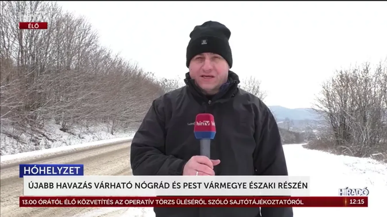 Nógrád és Pest vármegyében is lecsap a tél