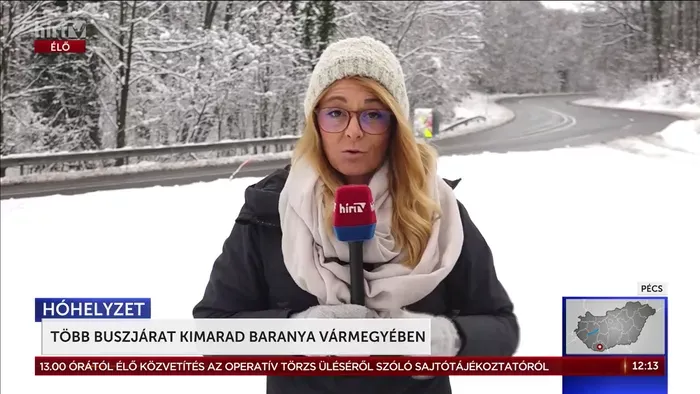 Vacogni lehet hazánk déli vármegyéjében, több buszjárat is kimaradt