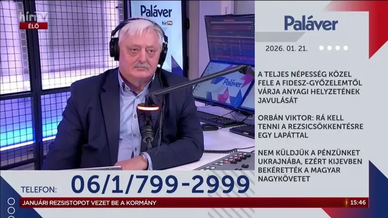 Rezsivédelem és diplomáciai pengeváltás: Gajdics Ottóval a vélemények frontvonalán