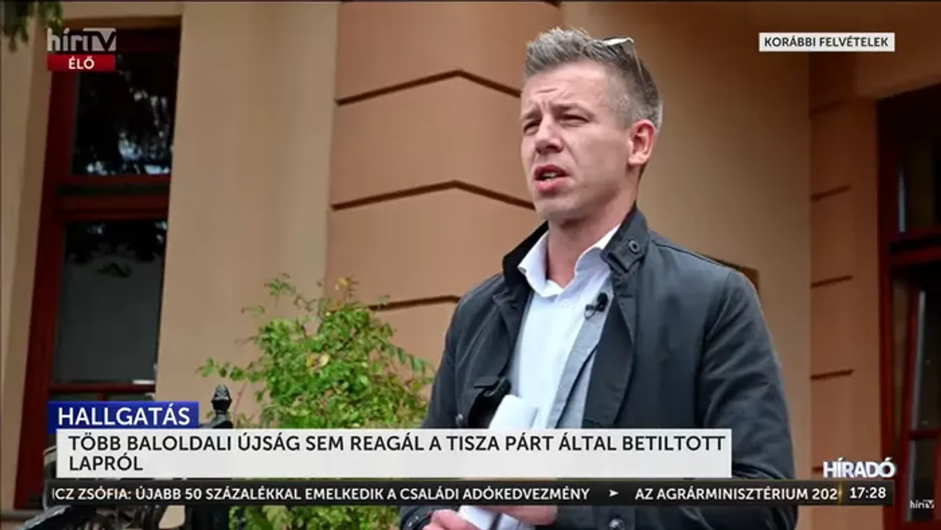 Több baloldali újság sem reagál a Tisza Párt által betiltott lapról