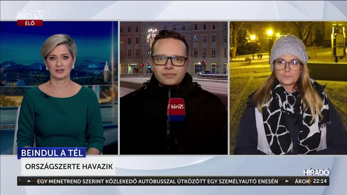 Beindul a tél: országszerte havazik