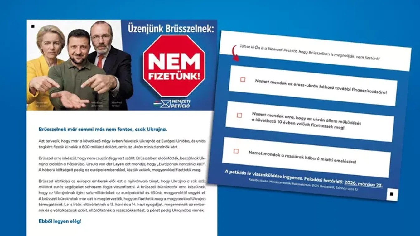 A héten indul a nemzeti petíció postázása