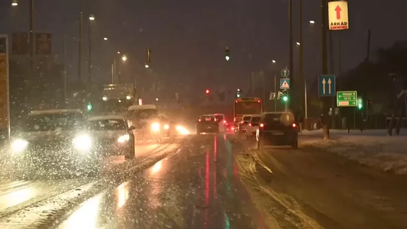 Komoly veszély az utakon: több vármegyében jégpáncél és extrém hideg jön