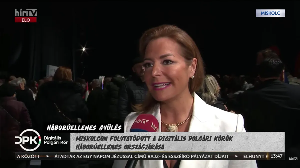 Vitályos Eszter helyretette a háborúpártiakat: Nálunk a magyar béke az első, nem a brüsszeli haditerv