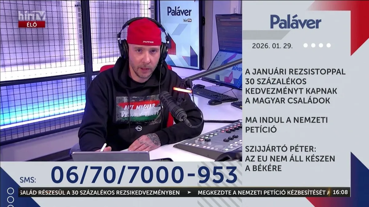 Rezsicsökkentés a fagyban és harc a brüsszeli háborús fanatizmus ellen