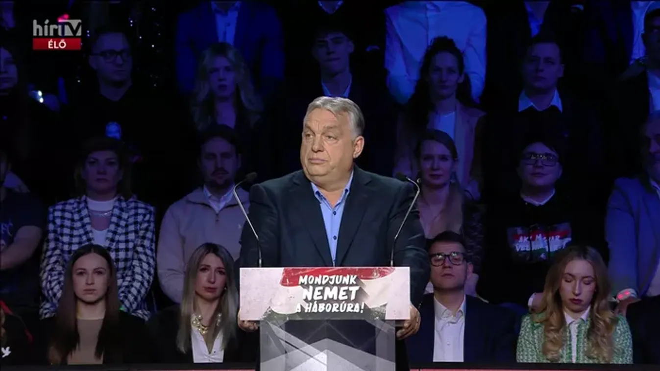Orbán Viktor Kaposváron: a magyar érdek nem alku tárgya