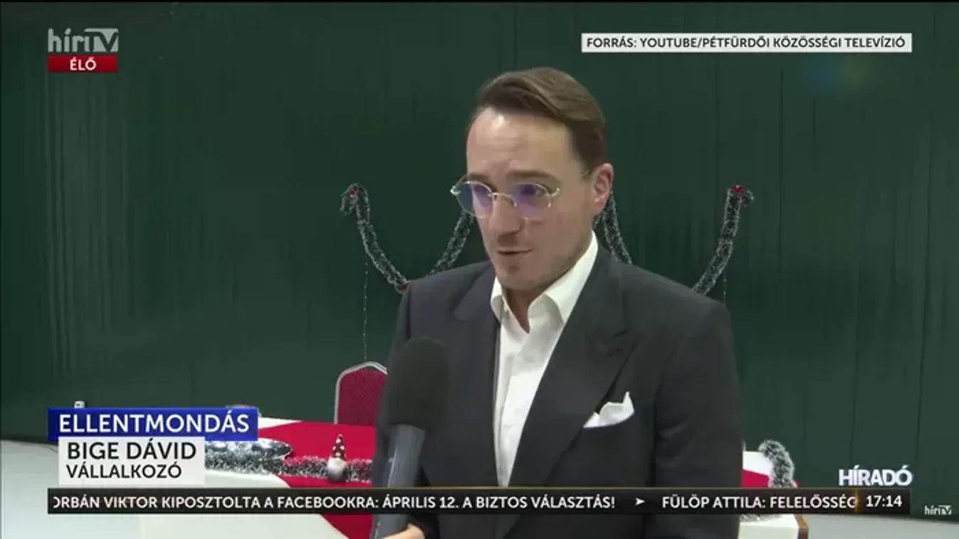 A műtrágyakirály fia a szemünkbe nevet: Szerinte a Tisza Párt rendezvénye nem politika