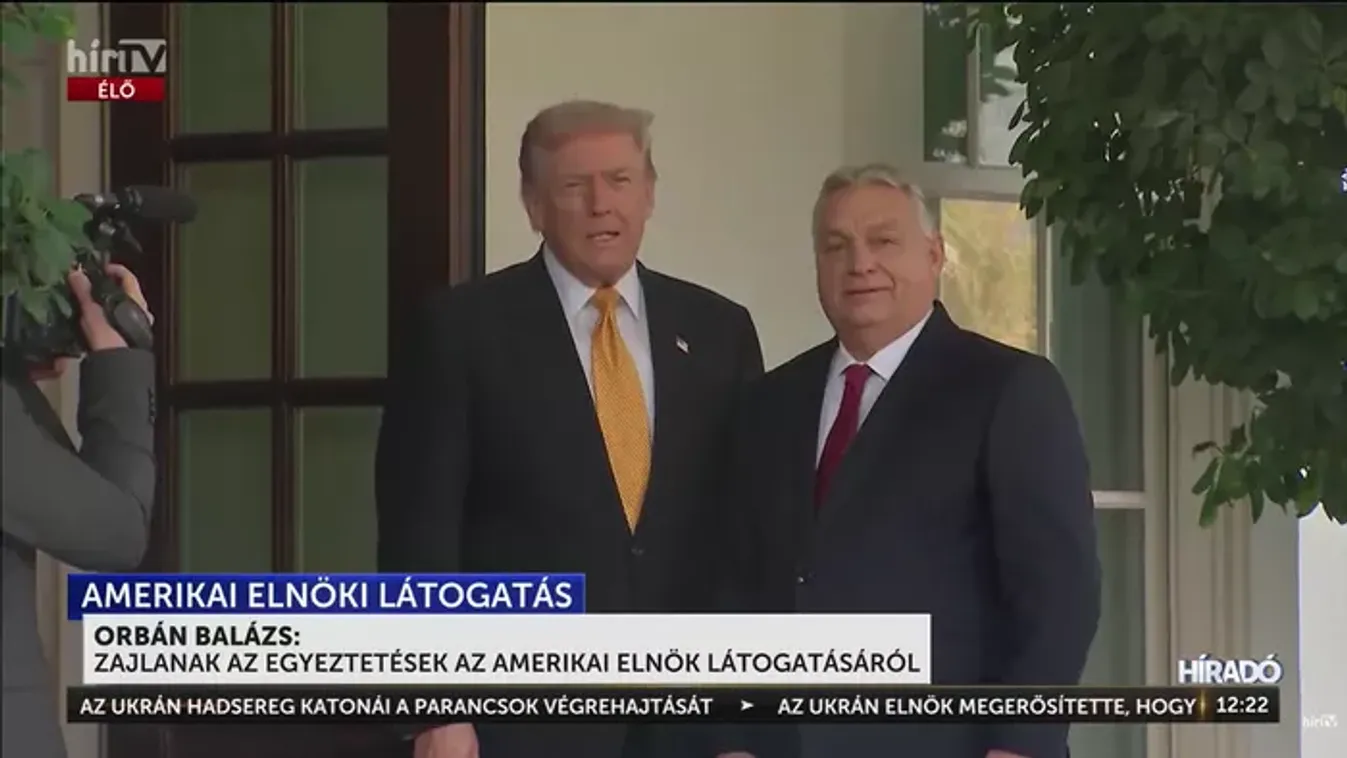 Orbán Balázs: Zajlanak az egyeztetések az amerikai elnök látogatásáról