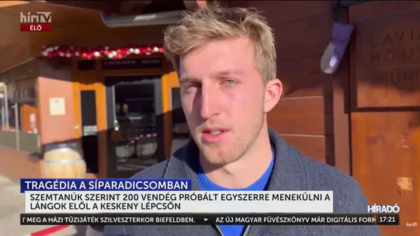 Tragédia a síparadicsomban: Svájcban kigyulladt egy szórakozóhely