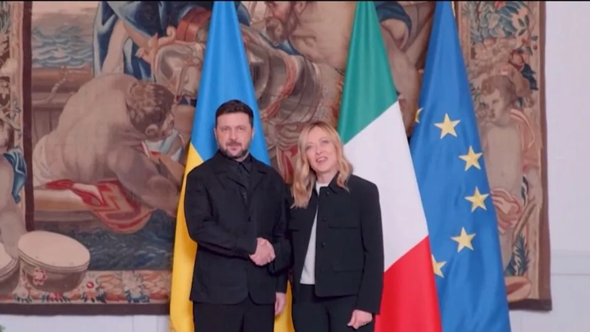 Ukrajna ügye megosztja az olasz parlamentet