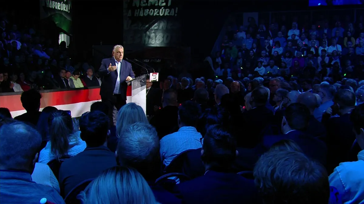 „Nem fogjuk eltartani Ukrajnát” – Orbán Viktor kemény üzenete Hatvanból