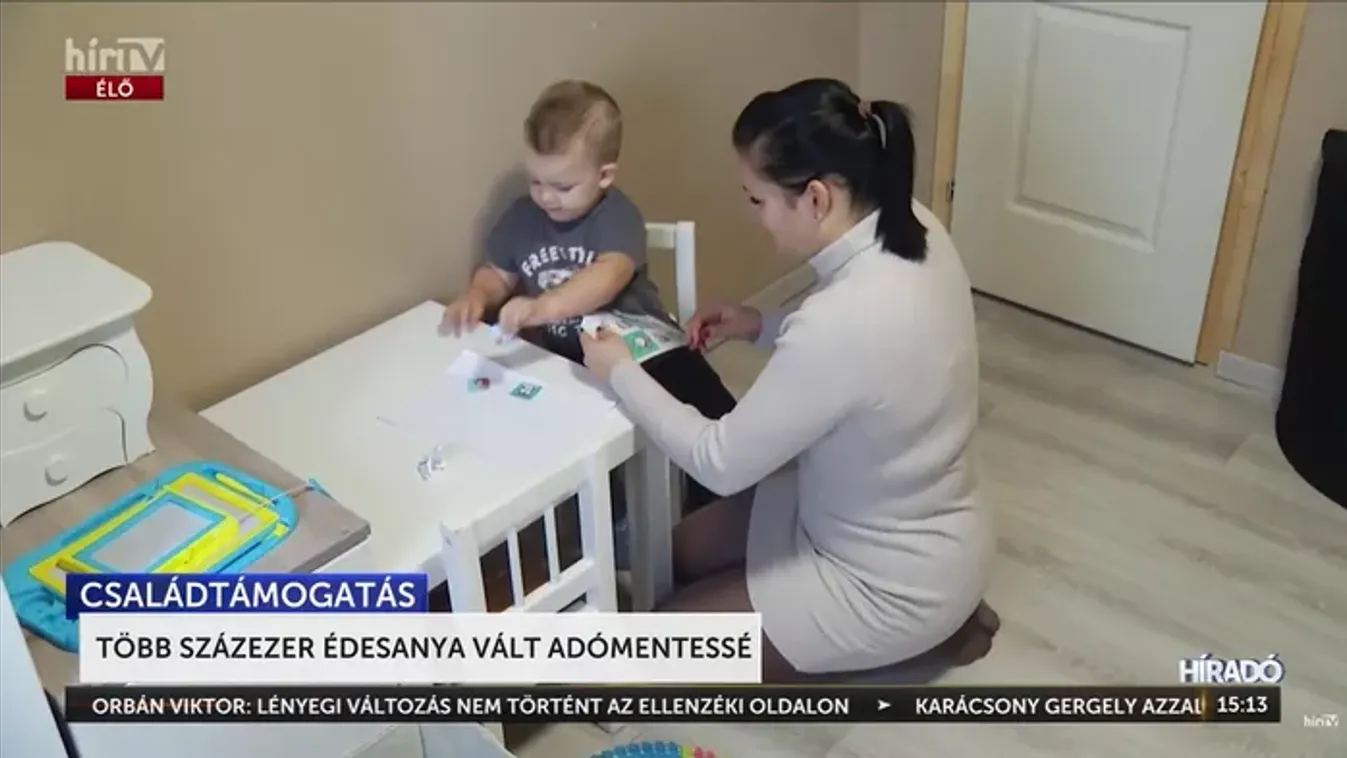 Családtámogatás: Több százezer édesanya vált adómentessé