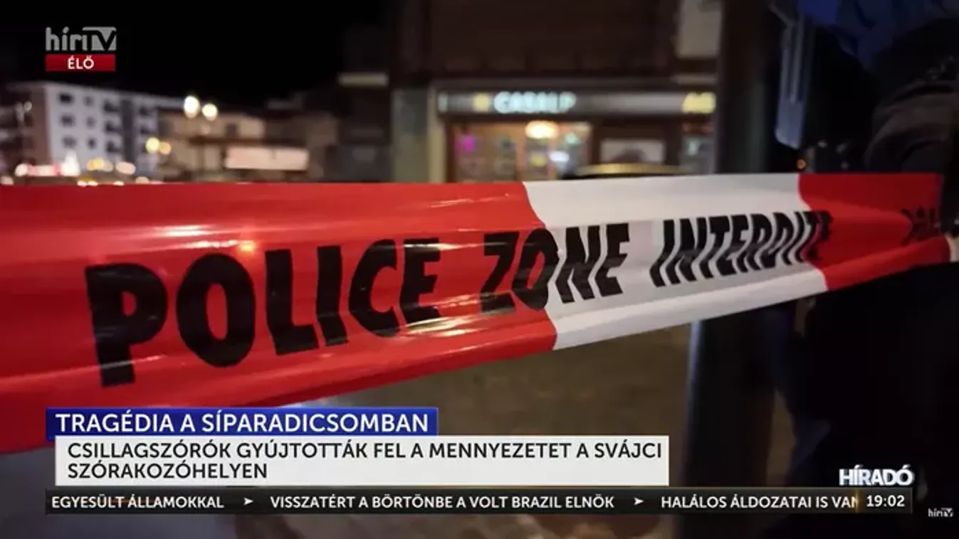 Nincs magyar érintettje a svájci síparadicsomban történt tűzesetnek