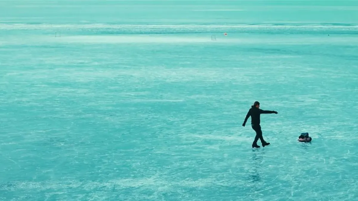 Visszatért a fehér sivatag – Kilencéves rekord dőlt meg a Balatonon