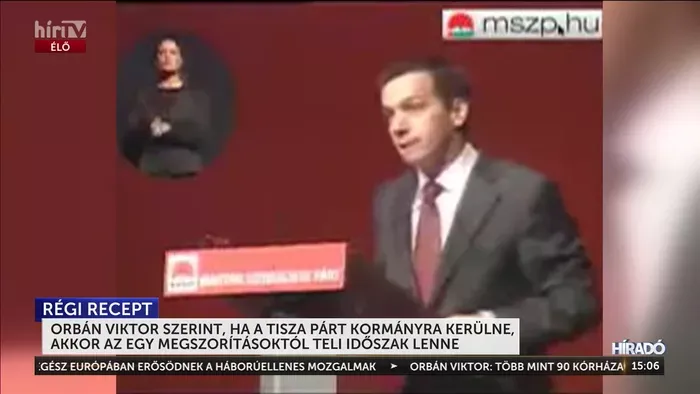 Régi receptet húzott elő a Tisza Párt a poros akták közül