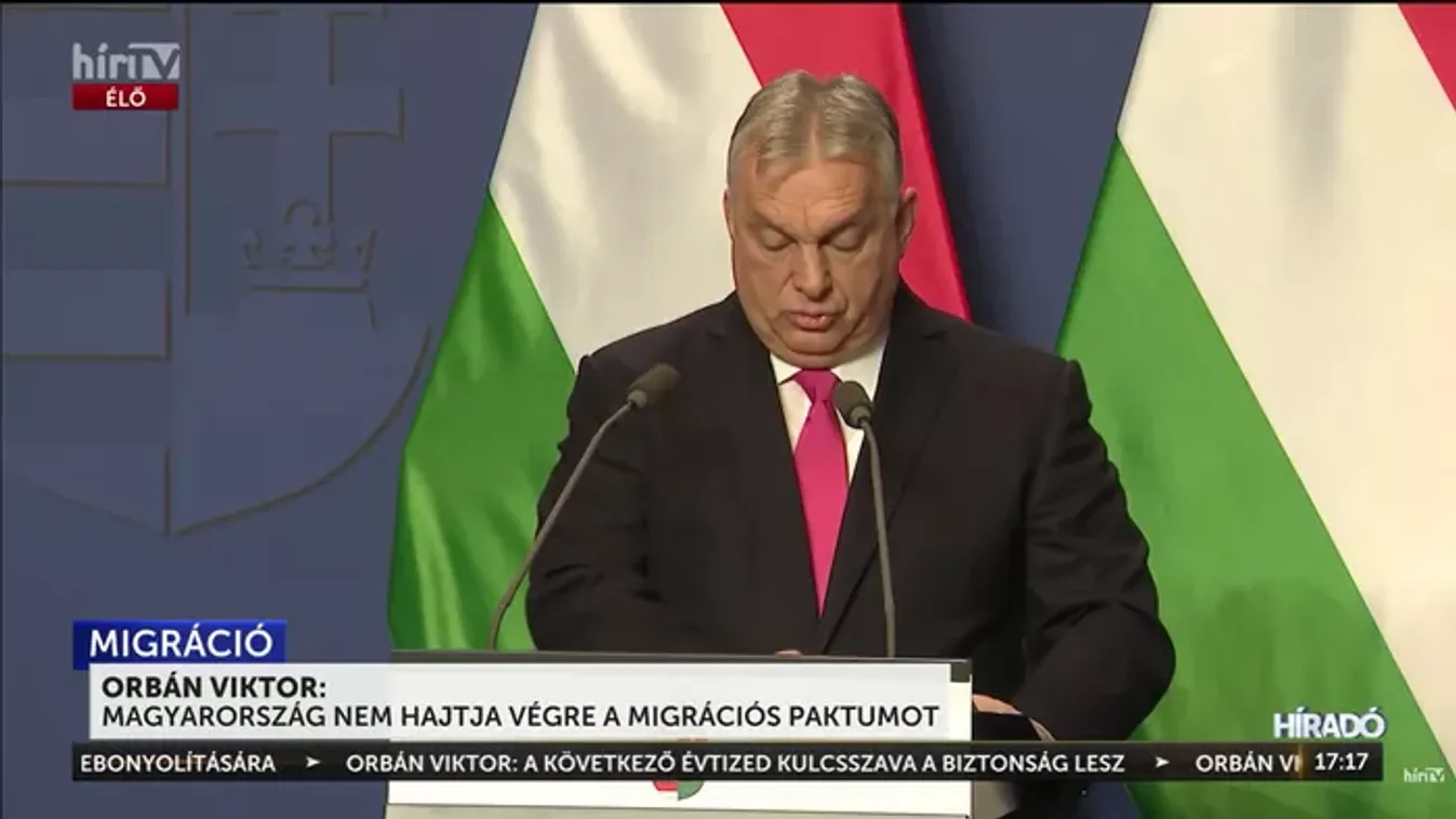 Itt a vörös vonal: Orbán Viktor bejelentette, mi történik 2026-tól a határon