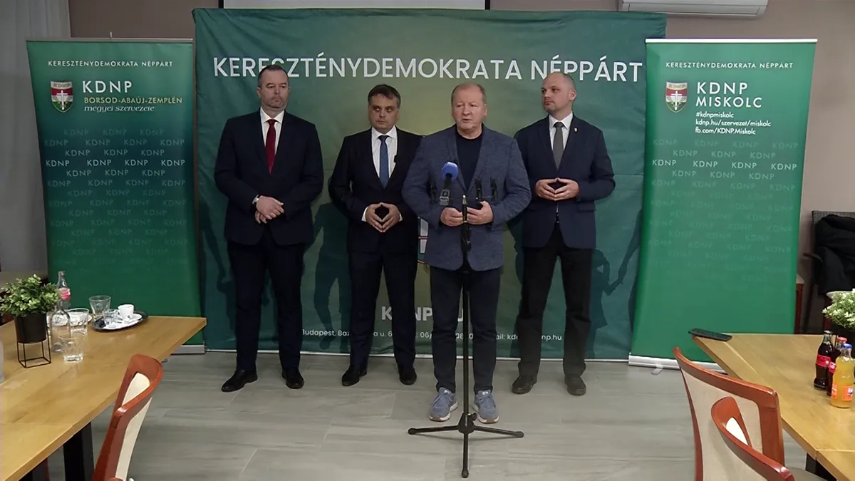 Önmérsékletet és szakmai vitát sürgetett a KDNP frakcióvezetője Miskolcon