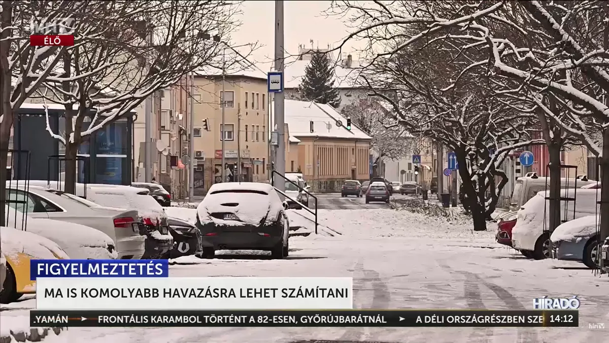 Ma is komolyabb havazásra lehet számítani