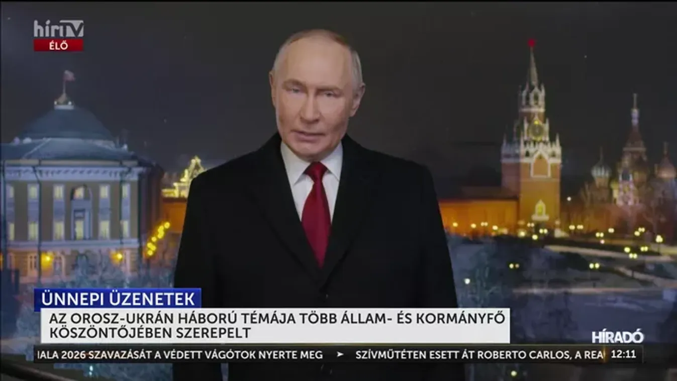 Az orosz-ukrán háború témája több állam- és kormányfő köszöntőjében szerepelt