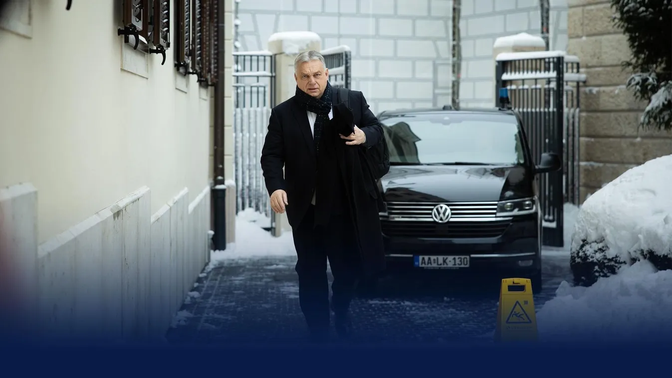 Jelentett a miniszterelnök: megalakult az Operatív Törzs a rendkívüli hóhelyzet miatt